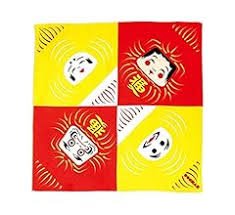 福コチャエ だるま風呂敷 48 (赤)